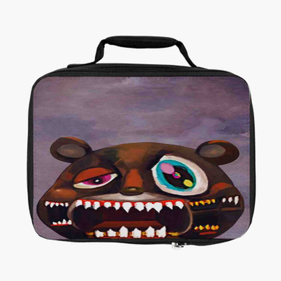 Kanye West Dark Bear Lunch Bag Fully Lined and Insulated for Adult and Kids