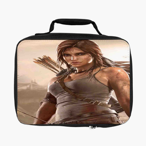 Lara Croft Tomb Raider Lunch Bag Fully Lined and Insulated for Adult and Kids