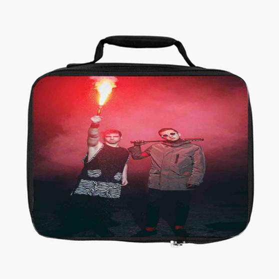 Twenty One Pilots Fire Lunch Bag Fully Lined and Insulated for Adult and Kids