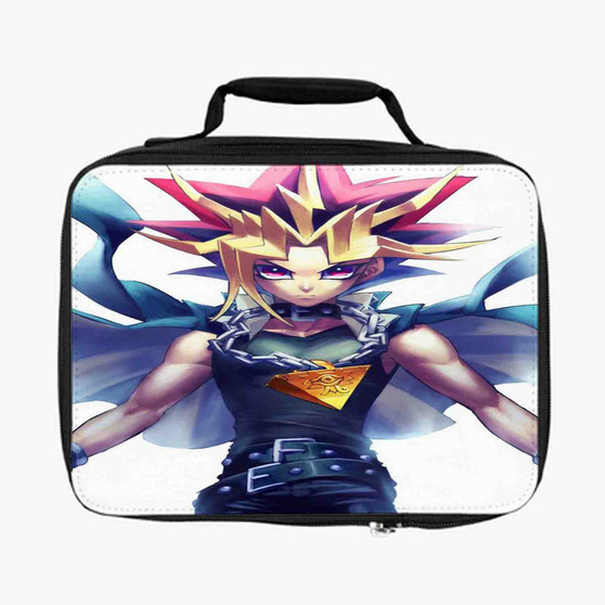 Yami Yugi Yu Gi Oh Lunch Bag Fully Lined and Insulated for Adult and Kids