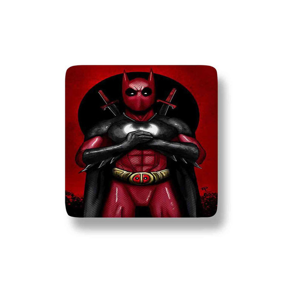 Batpool Batman Deadpool Magnet Refrigerator Porcelain