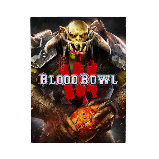 Blood Bowl 3 Polyester Bedroom Velveteen Plush Blanket