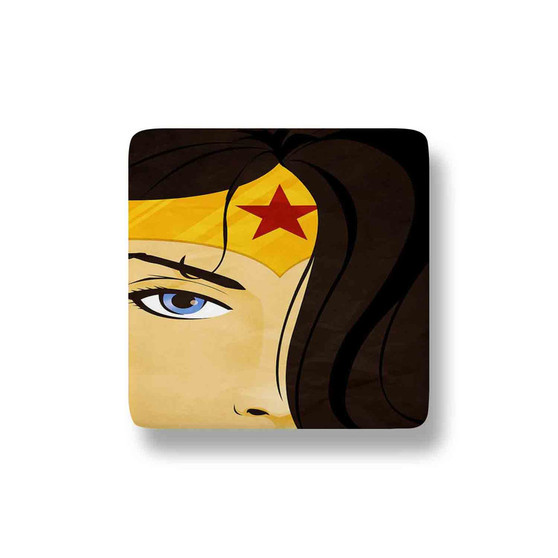 Wonder Woman Face Art Magnet Refrigerator Porcelain