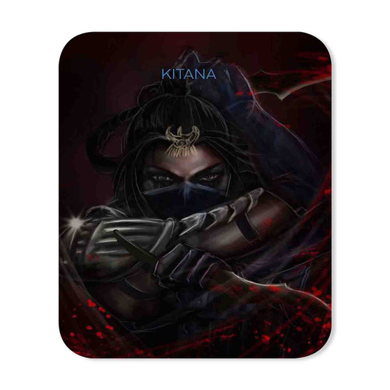 Kitana Mortal Kombat X Mouse Pad Gaming Rubber Backing