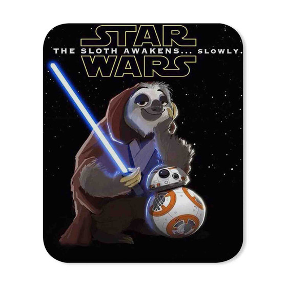 Star Wars Meets Zootopia Mouse Pad Gaming Rubber Backing