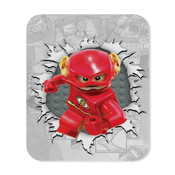 The Flash Lego Mouse Pad Gaming Rubber Backing