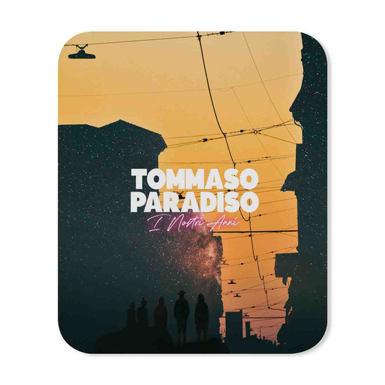 Tommaso Paradiso I Nostri Anni Mouse Pad Gaming Rubber Backing