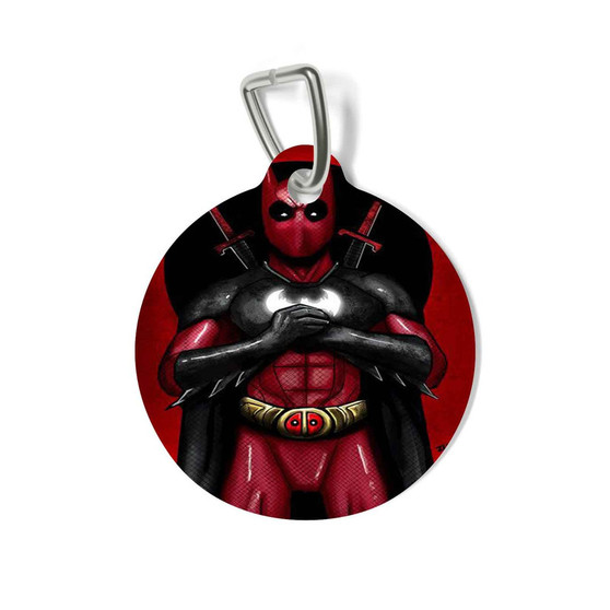 Batpool Batman Deadpool Pet Tag for Cat Kitten Dog