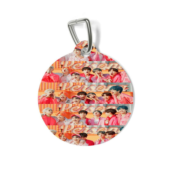 BTS Boy With Luv Pet Tag for Cat Kitten Dog