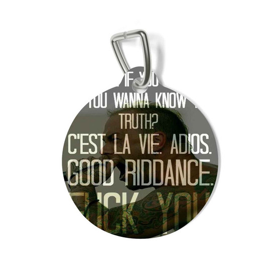 Five Finger Death Punch Quotes Pet Tag for Cat Kitten Dog