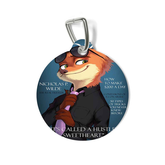 Judy and Nick Cover Models Zootopia Pet Tag for Cat Kitten Dog