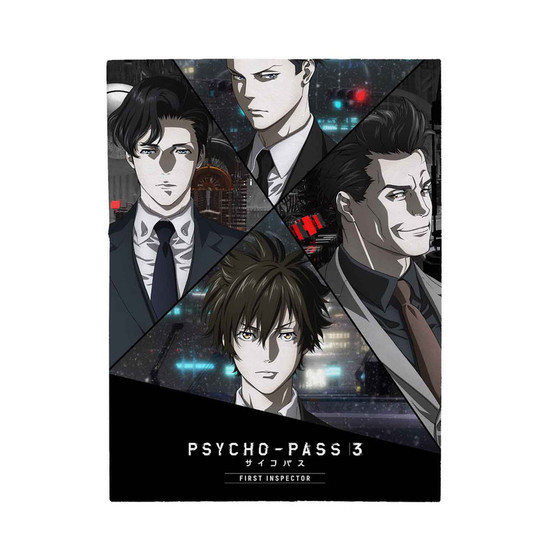 Psycho Pass Polyester Bedroom Velveteen Plush Blanket