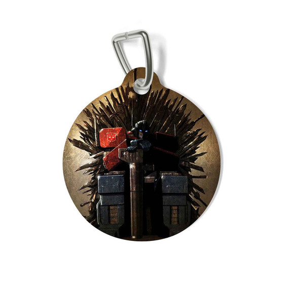 Optimus Prime Game of Thrones Pet Tag for Cat Kitten Dog