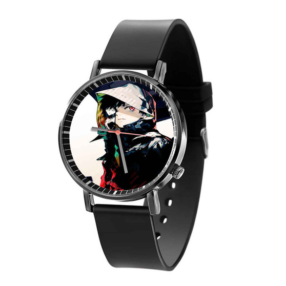 Kaneki Ken Tokyo Ghoul Arts Quartz Watch Black Plastic With Gift Box