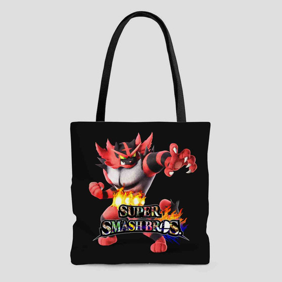 Incineroar Smash Bros Tote Bag AOP With Cotton Handle