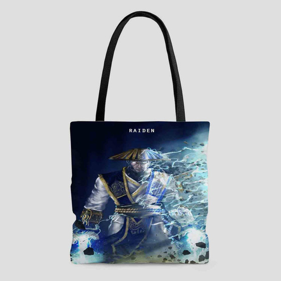 Mortal Kombat X Raiden Tote Bag AOP With Cotton Handle