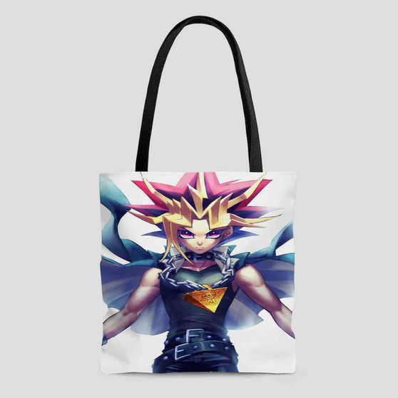 Yami Yugi Yu Gi Oh Tote Bag AOP With Cotton Handle