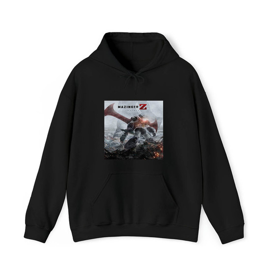 Mazinger Z The Movie Cotton Polyester Unisex Heavy Blend Hooded Sweatshirt