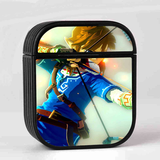 Link The Legend of Zelda Wii Custom AirPods Case Cover Sublimation Hard Durable Plastic Glossy