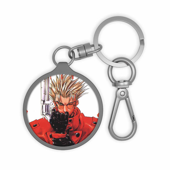 Trigun Custom Keyring Tag Keychain Acrylic With TPU Cover