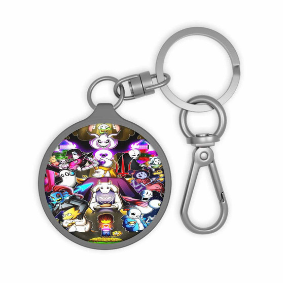 Undertale All Characters Custom Keyring Tag Keychain Acrylic With TPU Cover