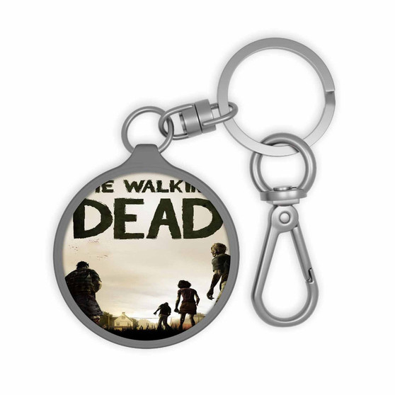 Walking Dead The Game Custom Keyring Tag Keychain Acrylic With TPU Cover