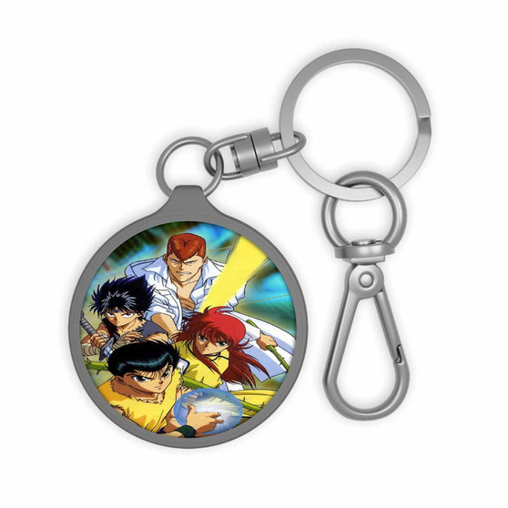 Yu Yu Hakusho Anime Custom Keyring Tag Keychain Acrylic With TPU Cover