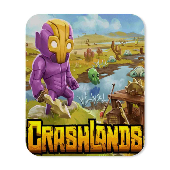 Crashlands Game Custom Mouse Pad Gaming Rubber Backing