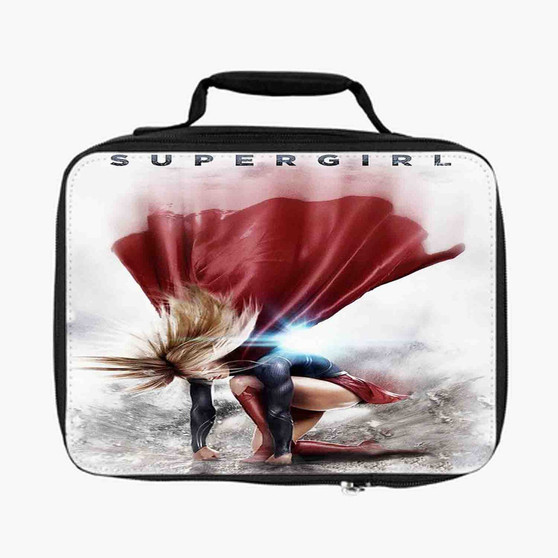 Supergirl Arts Custom Lunch Bag Fully Lined and Insulated for Adult and Kids