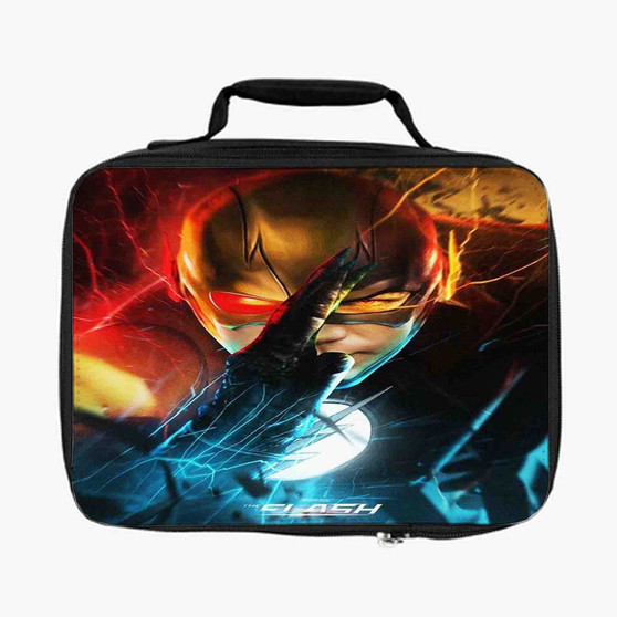The Flash Superhero Product Custom Lunch Bag Fully Lined and Insulated for Adult and Kids