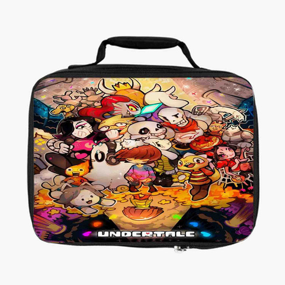 Undertale All Characters Art Custom Lunch Bag Fully Lined and Insulated for Adult and Kids