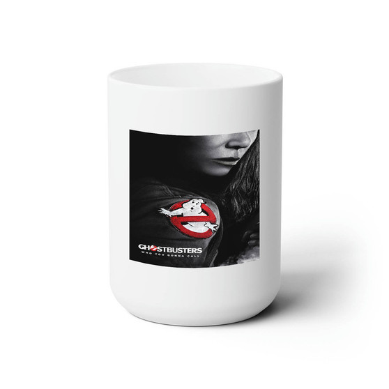 Ghostbusters Custom White Ceramic Mug 15oz Sublimation BPA Free