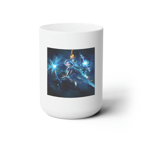 Irelia League of Legends Custom White Ceramic Mug 15oz Sublimation BPA Free