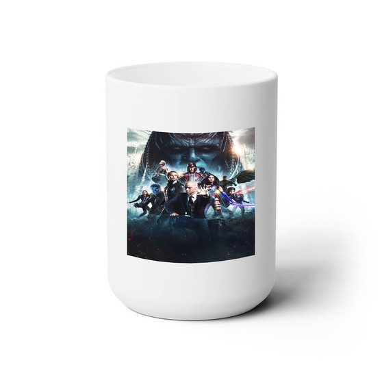 X Men Apocalypse Art Custom White Ceramic Mug 15oz Sublimation BPA Free