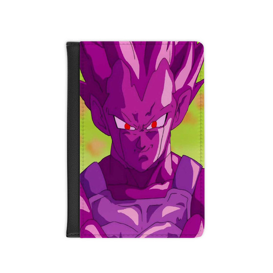 Dragon Ball Super The Copy of Vegeta Custom PU Faux Leather Passport Cover Wallet Black Holders Luggage Travel