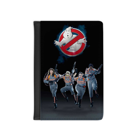 Ghostbusters Movie Custom PU Faux Leather Passport Cover Wallet Black Holders Luggage Travel