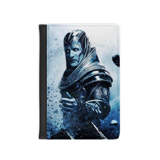 X Men Apocalypse Movie Superhero Custom PU Faux Leather Passport Cover Wallet Black Holders Luggage Travel