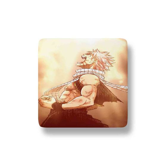 Fairy Tail Natsu Dragneel New Custom Magnet Refrigerator Porcelain