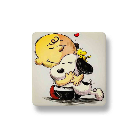 Woodstock Snoopy Charlie Brown The Peanuts Custom Magnet Refrigerator Porcelain