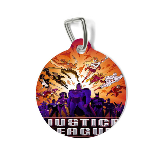 Justice League Superheroes Custom Pet Tag for Cat Kitten Dog