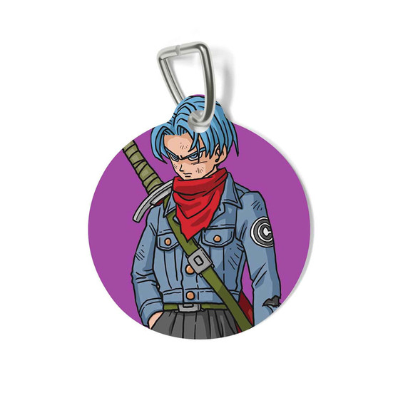 Trunks Dragon Ball Super Custom Pet Tag for Cat Kitten Dog