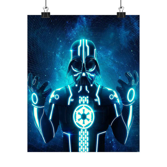 Tron Darth Vader Custom Silky Poster Satin Art Print Wall Home Decor