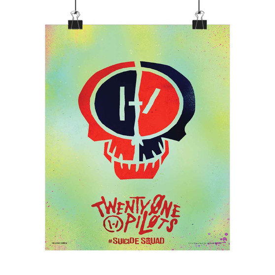 Twenty One Pilot Suicide Squad Custom Silky Poster Satin Art Print Wall Home Decor