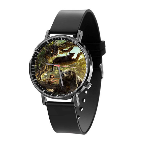 The Jungle Book Movie Custom Quartz Watch Black Plastic With Gift Box