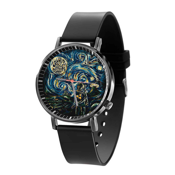 The Legend of Zelda Starry Night Custom Quartz Watch Black Plastic With Gift Box