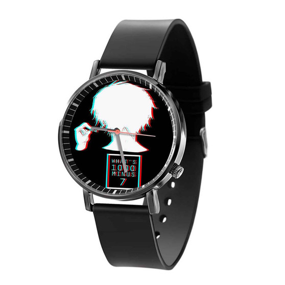 Tokyo Ghoul What s 100 Minus 7 Custom Quartz Watch Black Plastic With Gift Box