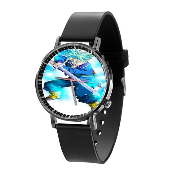 Trunks Future Dragon Ball Super Custom Quartz Watch Black Plastic With Gift Box