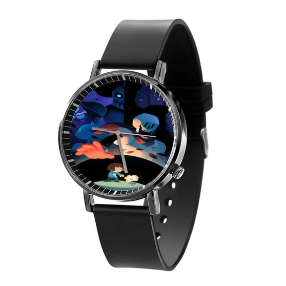 Undertale Product Custom Quartz Watch Black Plastic With Gift Box