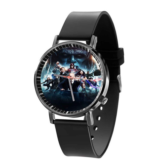 X Men Apocalypse Art Custom Quartz Watch Black Plastic With Gift Box