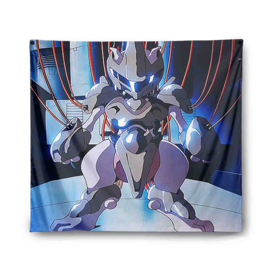 Pok mon Mewtwo Art Custom Tapestry Polyester Indoor Wall Home Decor